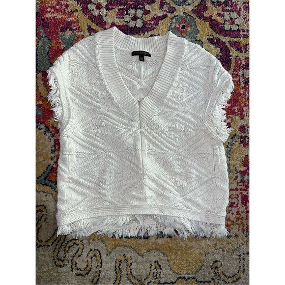 Banana Republic Knitted Short Sleeve Sweater (XS) - Picture 1 of 3